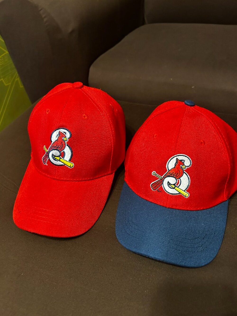 2 ST Louis Cardinals Hats.